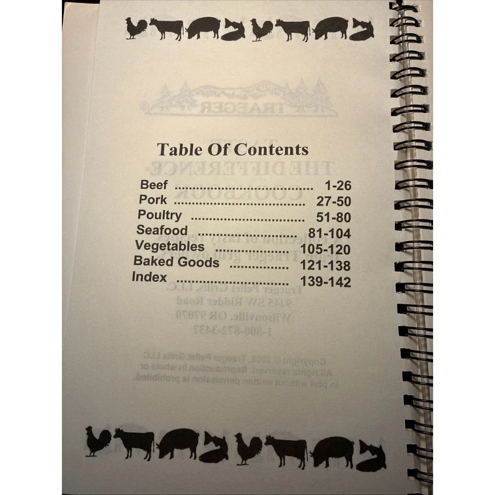 Traeger cookbook taste